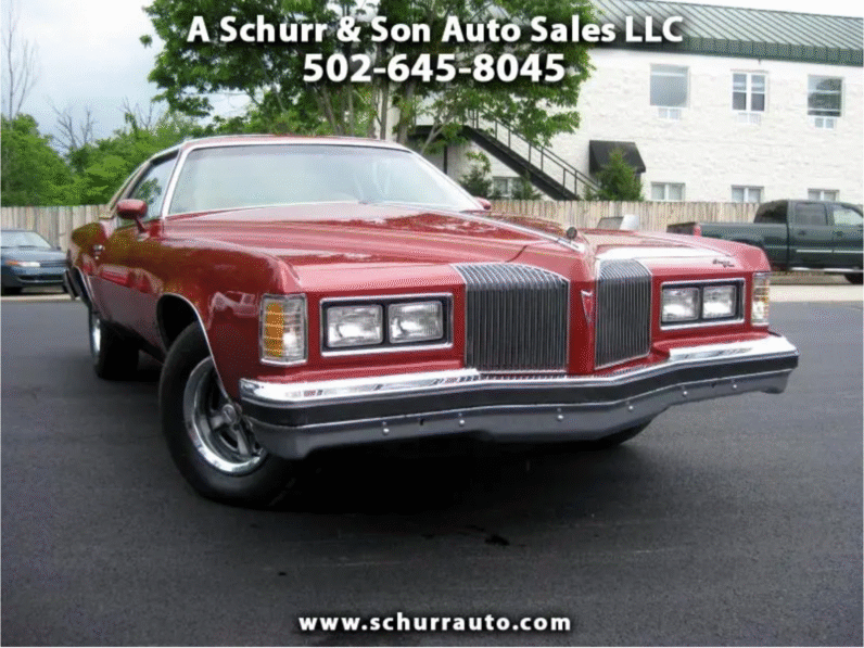 1976 Pontiac Grand Prix available at Schurr Auto in Crestwood, KY